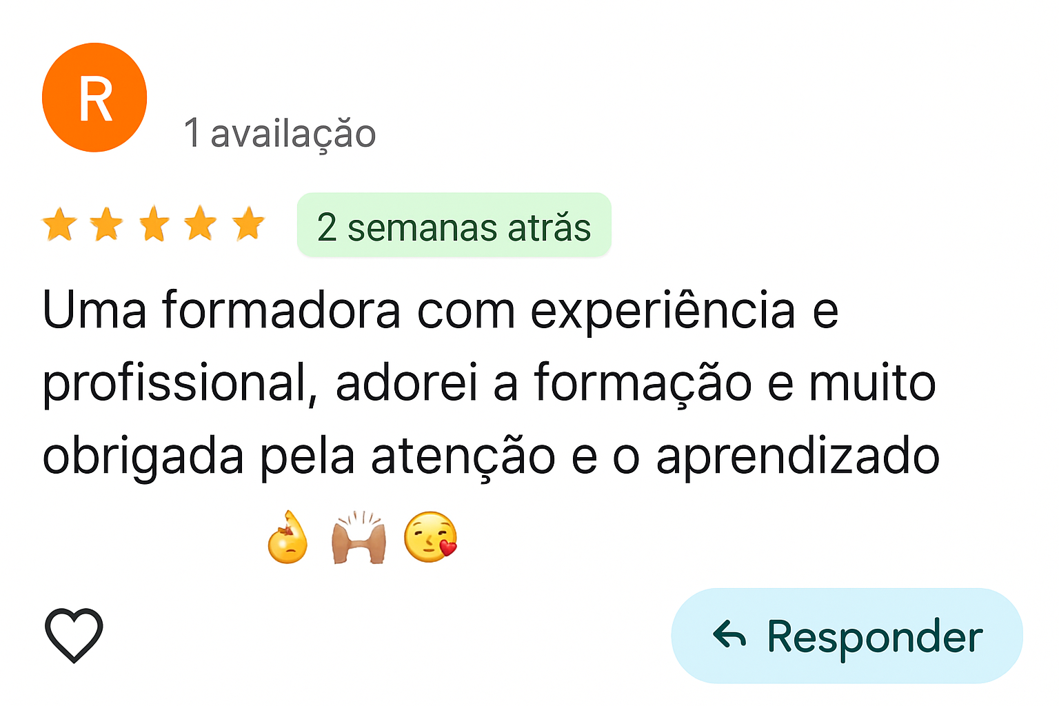 Depoimento de cliente